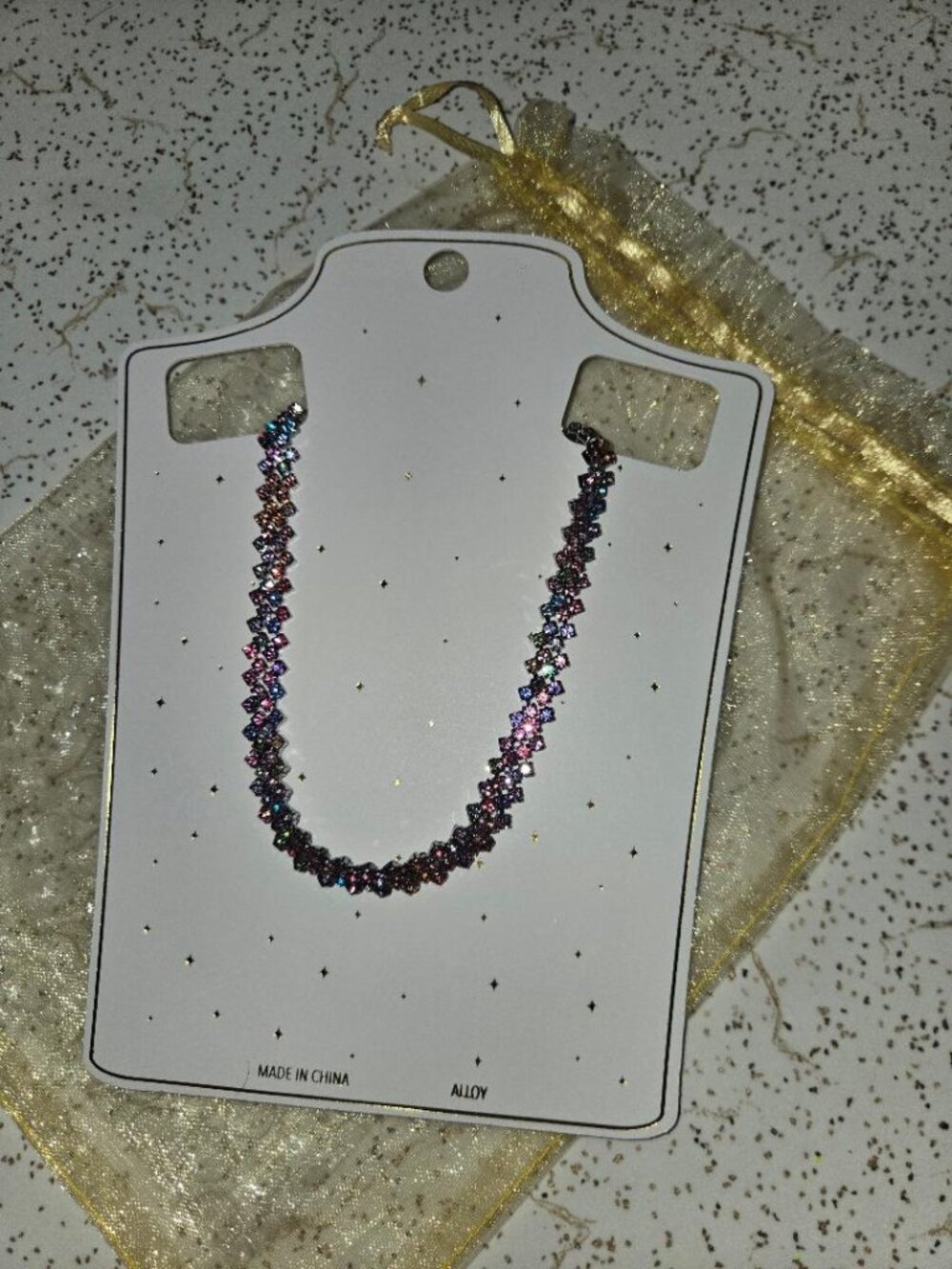 Cait CZ Collar Necklace - Picture 2 of 4